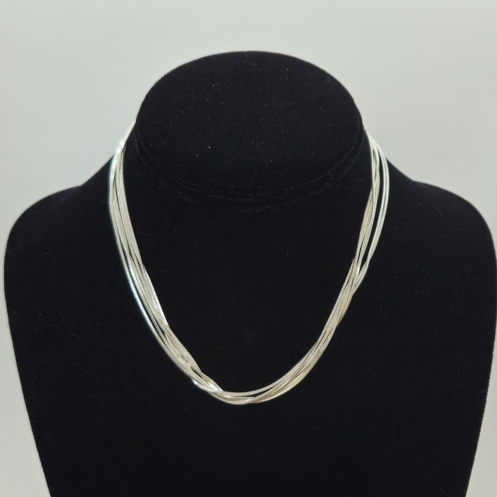 Silver Starfish Multi-Layer Necklace Set - Picture 7 of 13